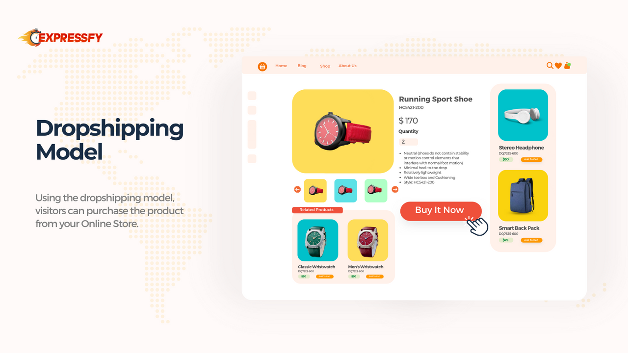 Dropshipping model