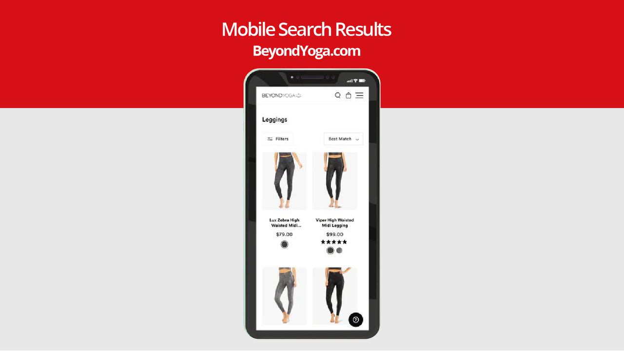 Mobile Search Results