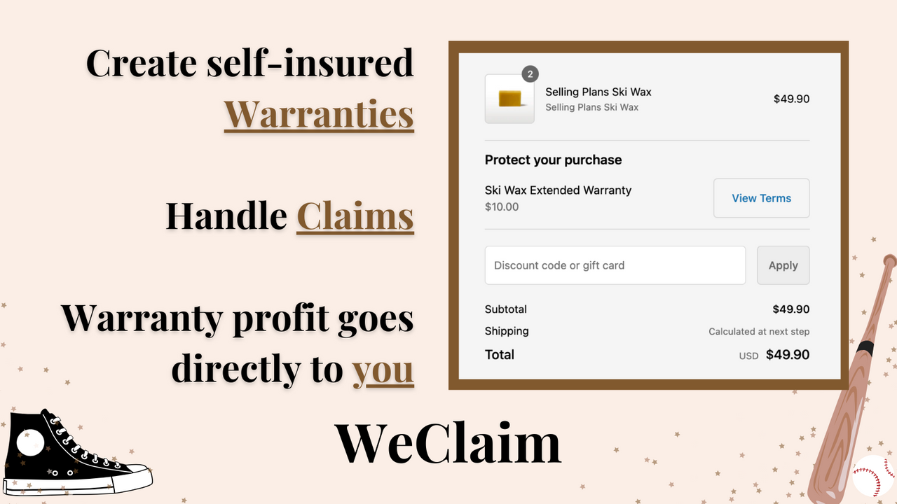 WeClaim: Warranty Upsells