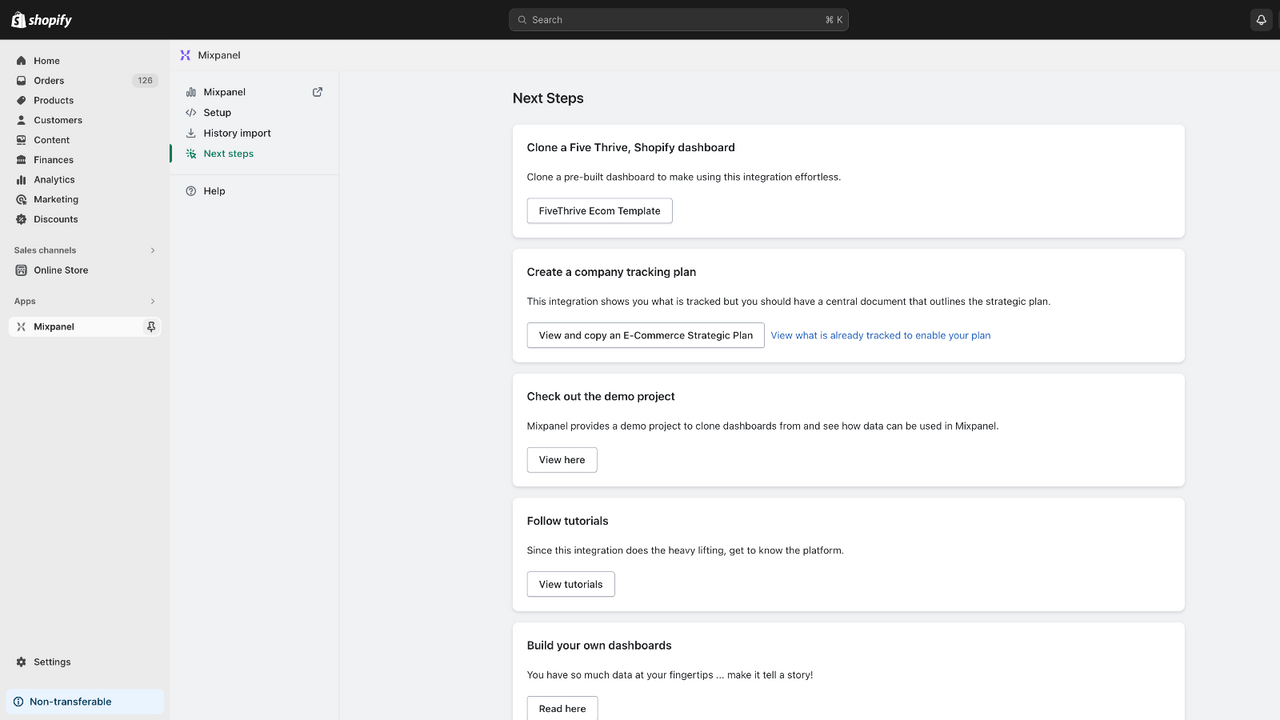 Mixpanel Integration Next Steps