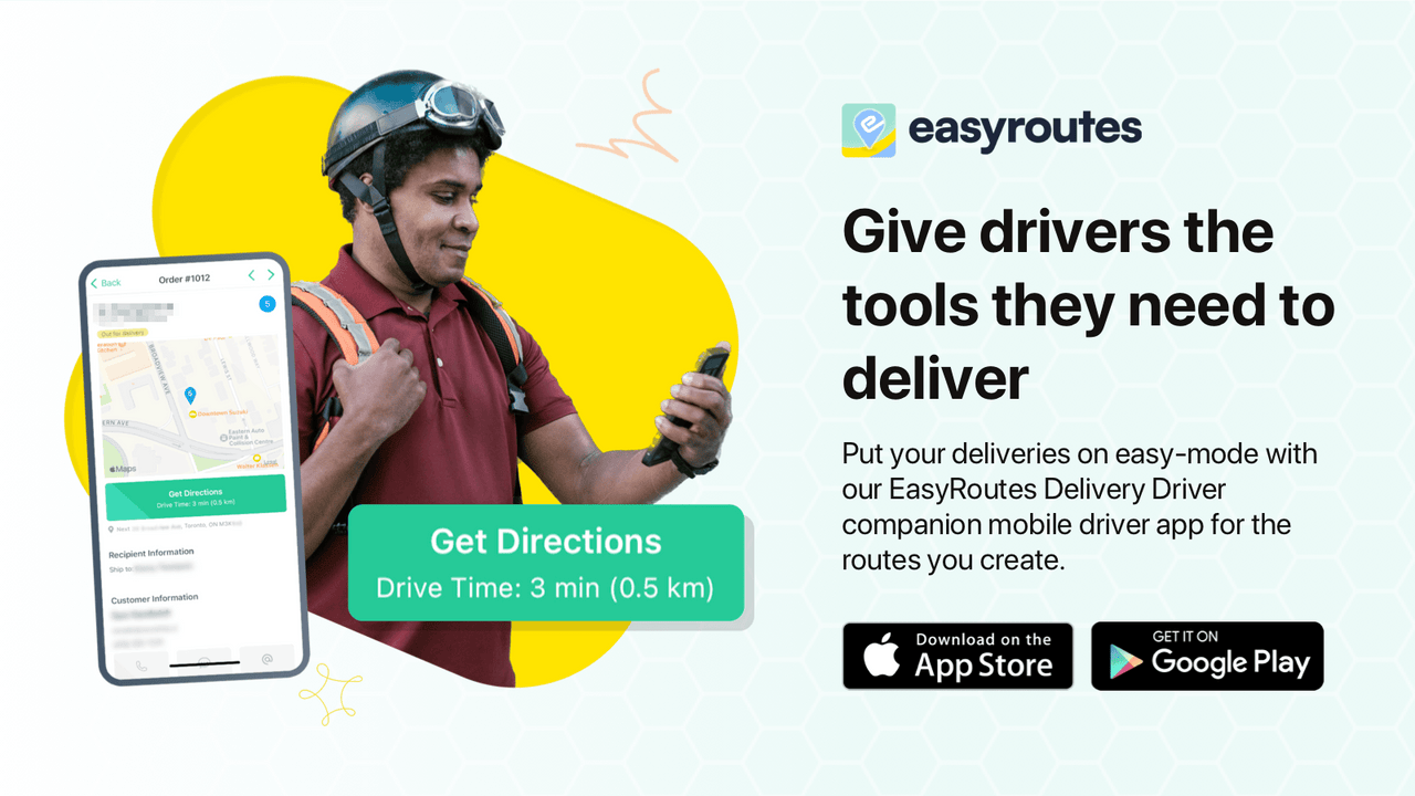 Assign, schedule & dispatch local delivery routes to drivers