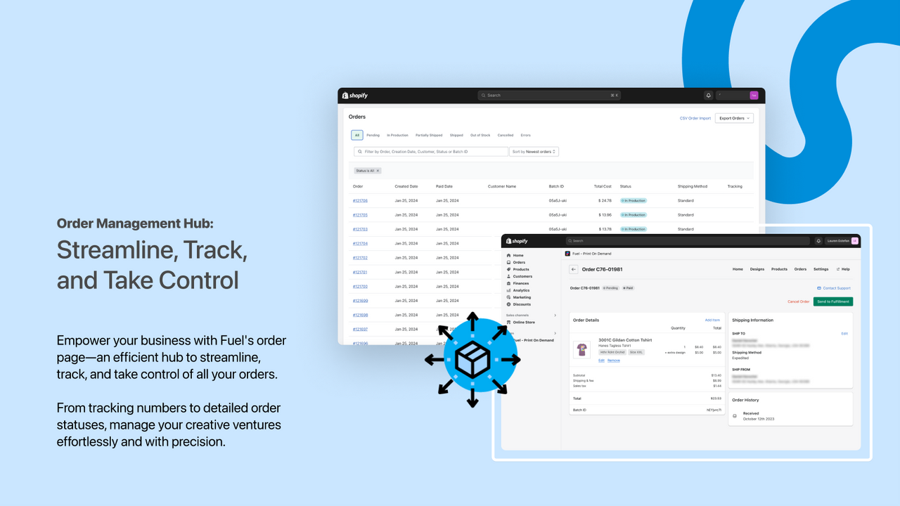 Order Management Hub: Streamline, Track, and Take Control