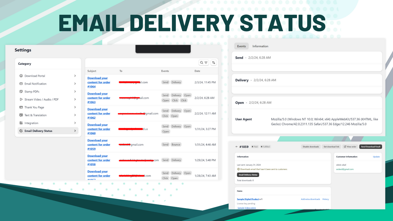 Email Delivery Status