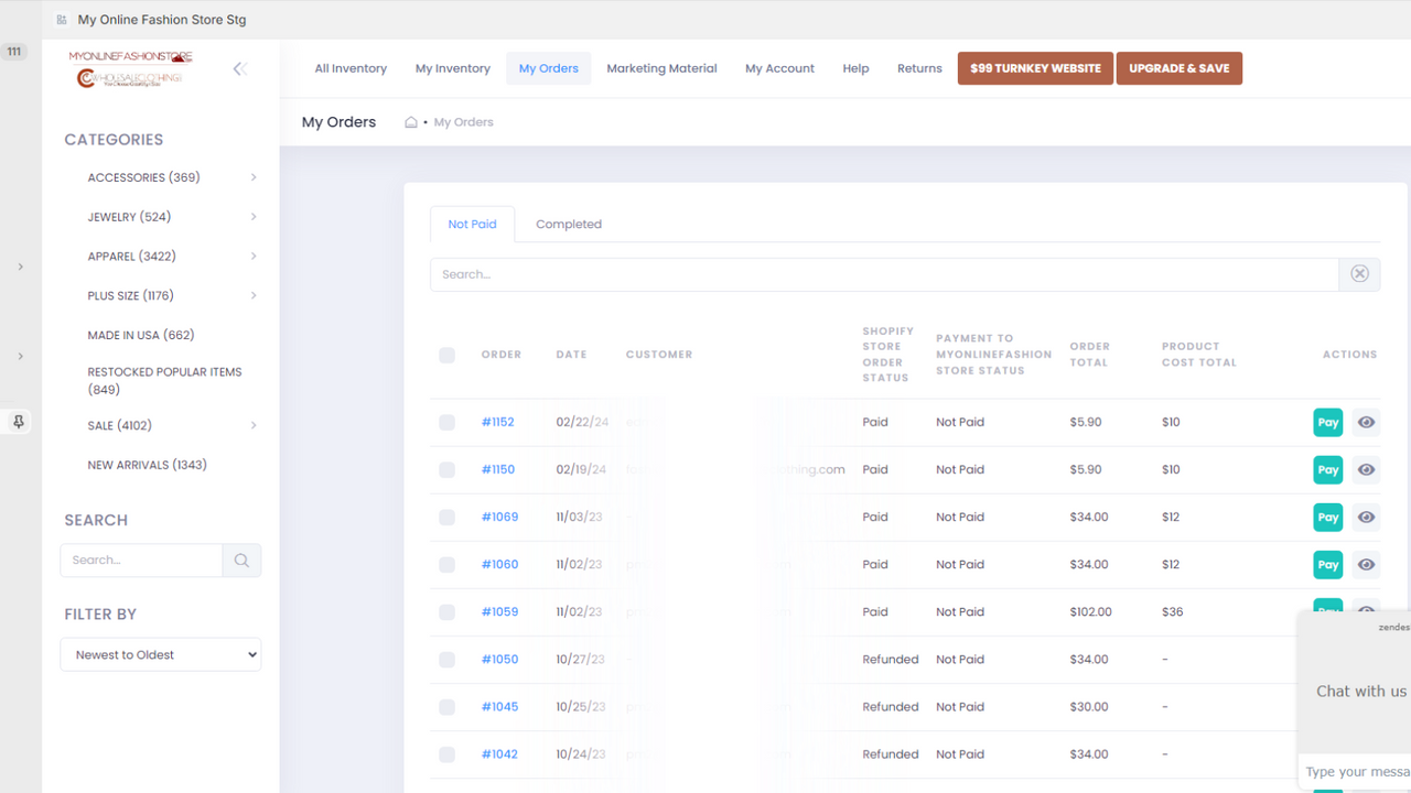 Automated order fulfillment, simple process in just 3 steps