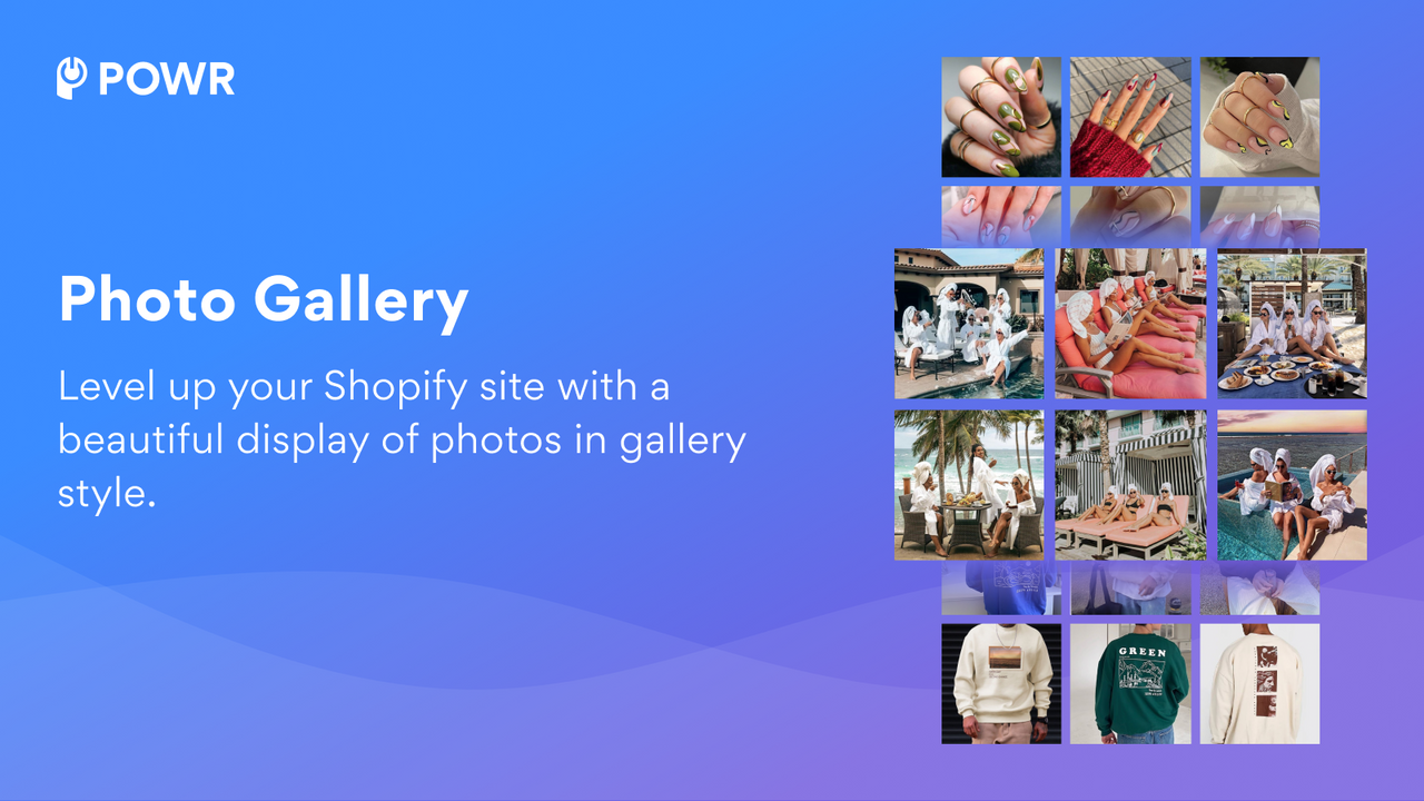 Level up your Shopify site with a beautiful display of photos in