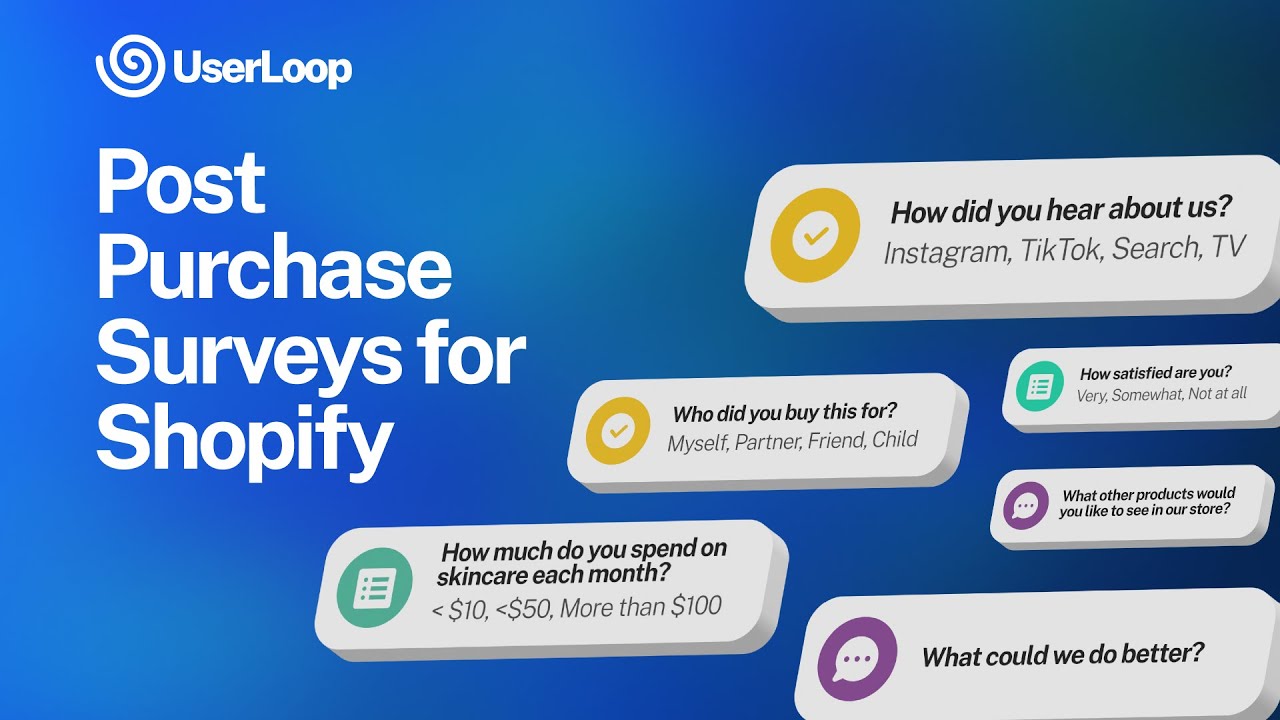 UserLoop Surveys & Feedback