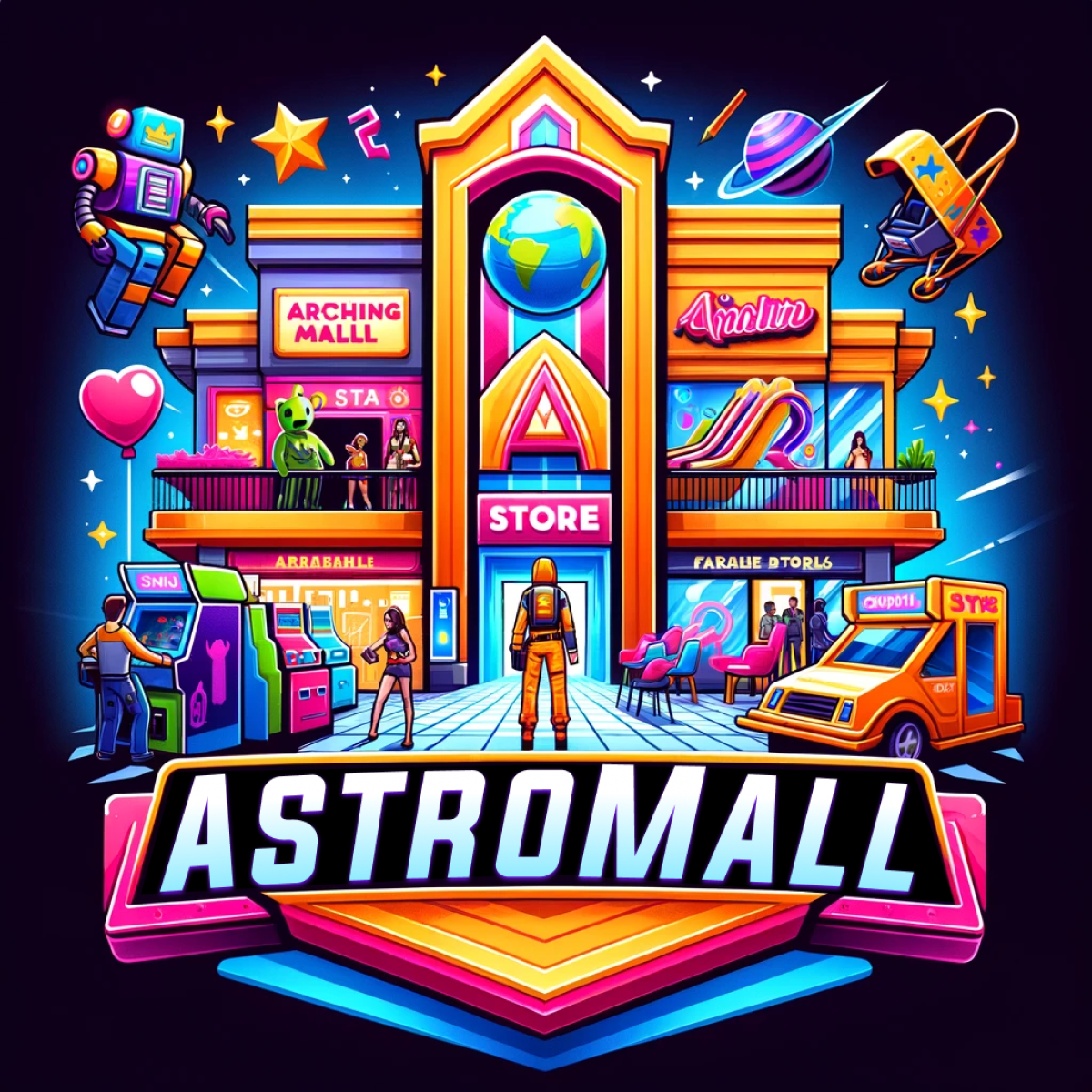AstroMall: Virtual Stores Shopify App