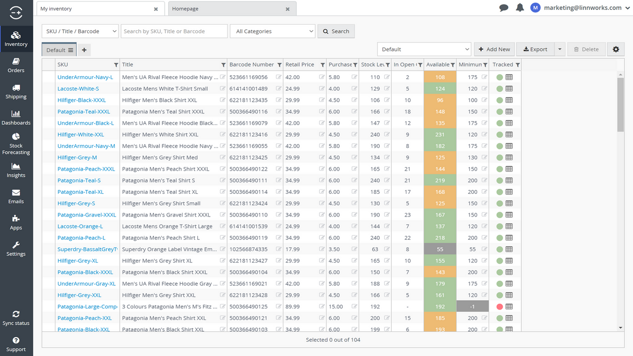 Inventory Management