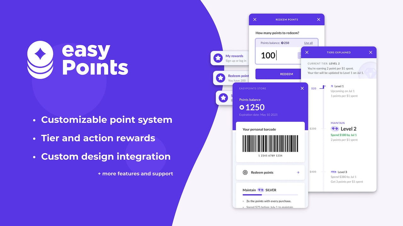 easyPoints Loyalty Program App