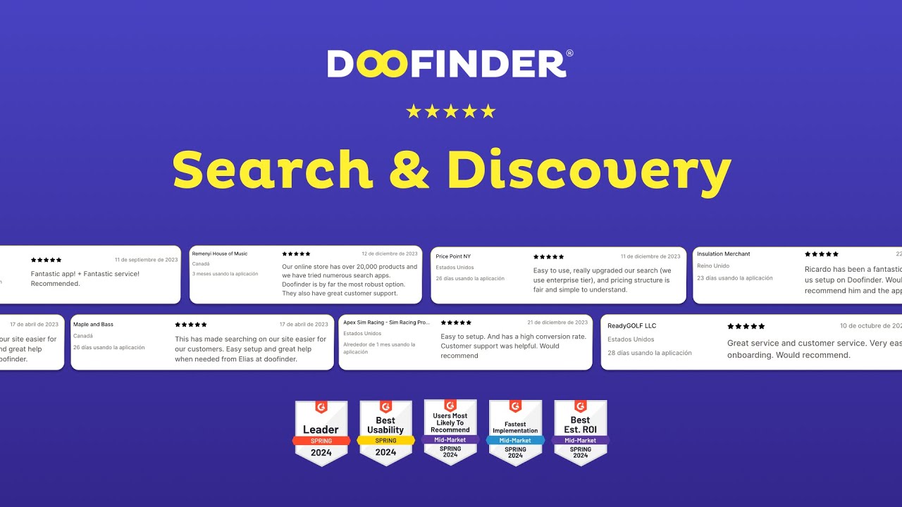 DOOFINDER ‑ Search & Discovery