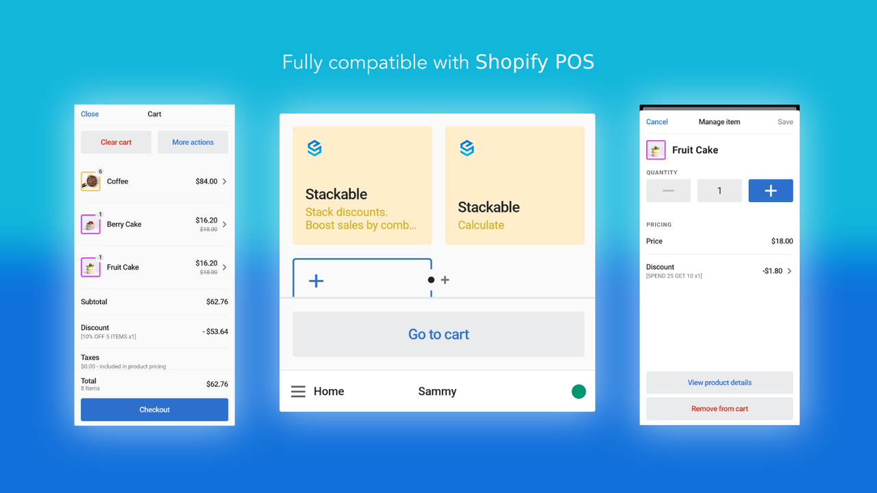 Fully Compatible with Shopify POS
