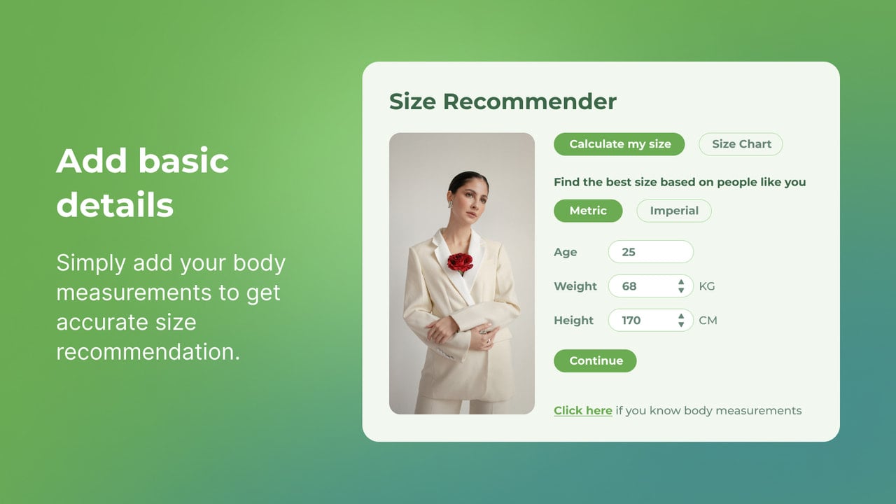 Kiwi Size Chart & Recommender