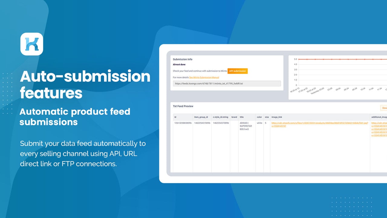 product feed management tool, Allegro, CSV XML TXT product feed