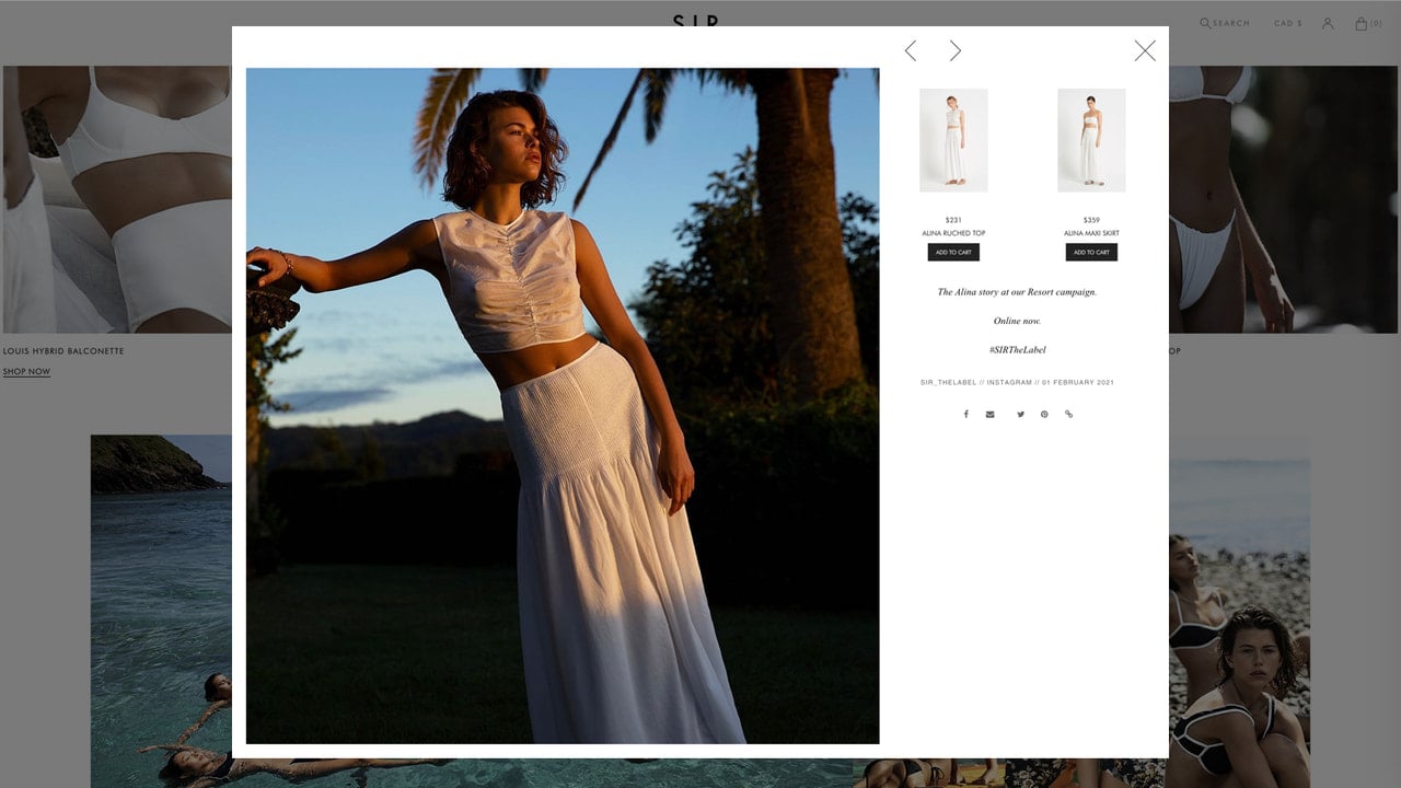 Shop shoppable instagram and ugc with foursixty