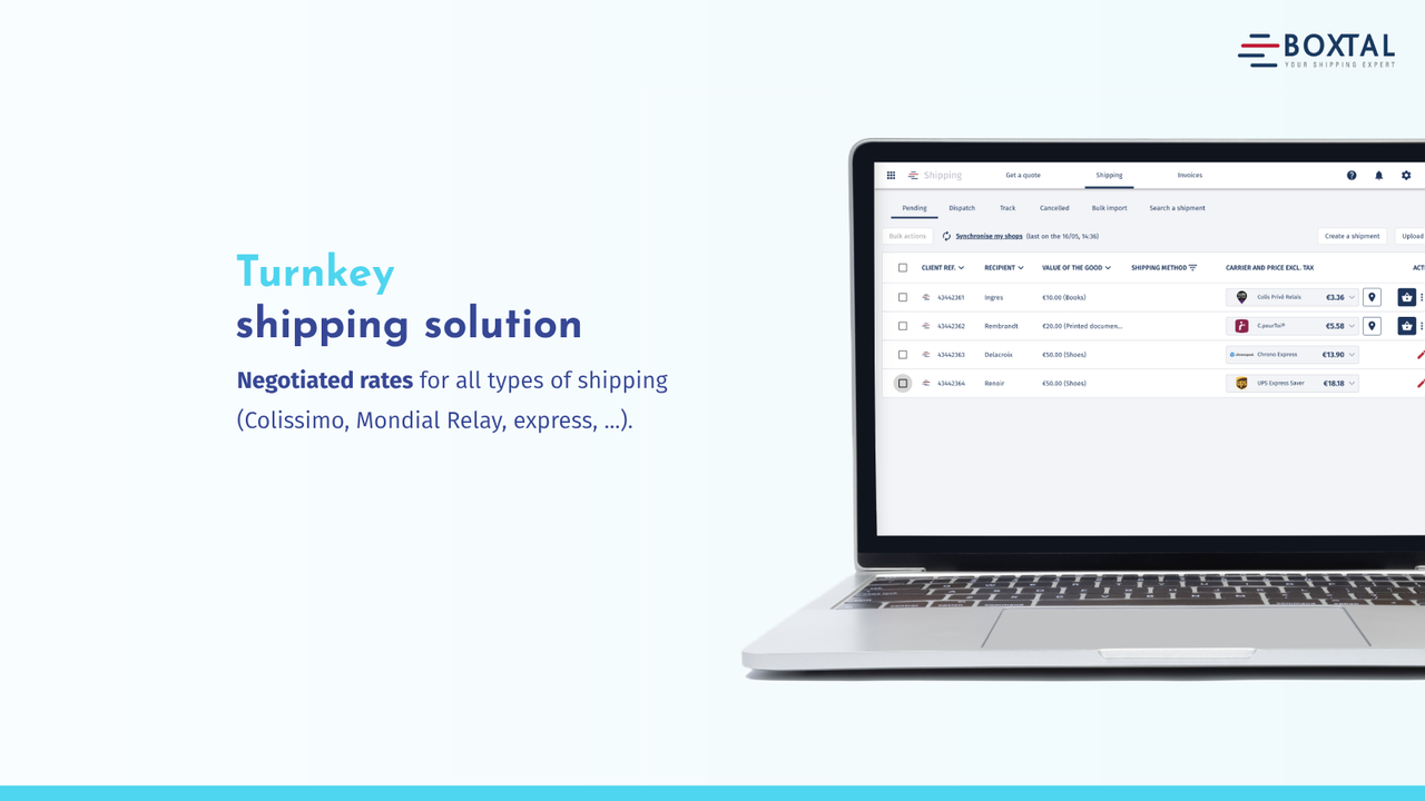 The turnkey shipping solution