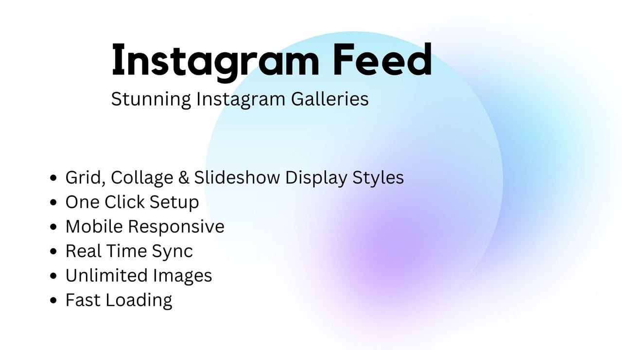 EVM Instagram Feed ‑ Instafeed