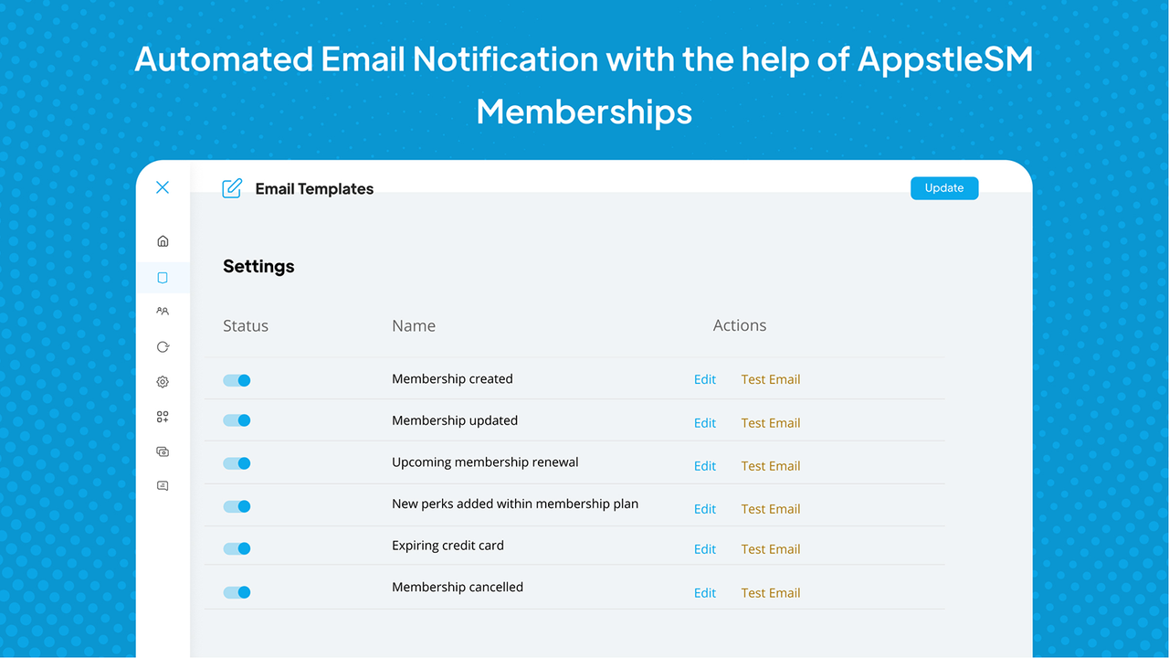 Automated Email Notifications.