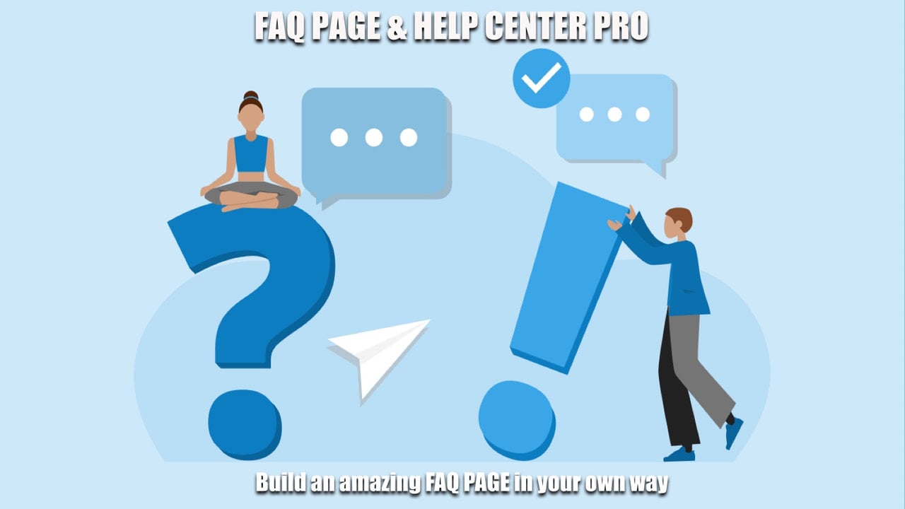 Faq page & help center Pro