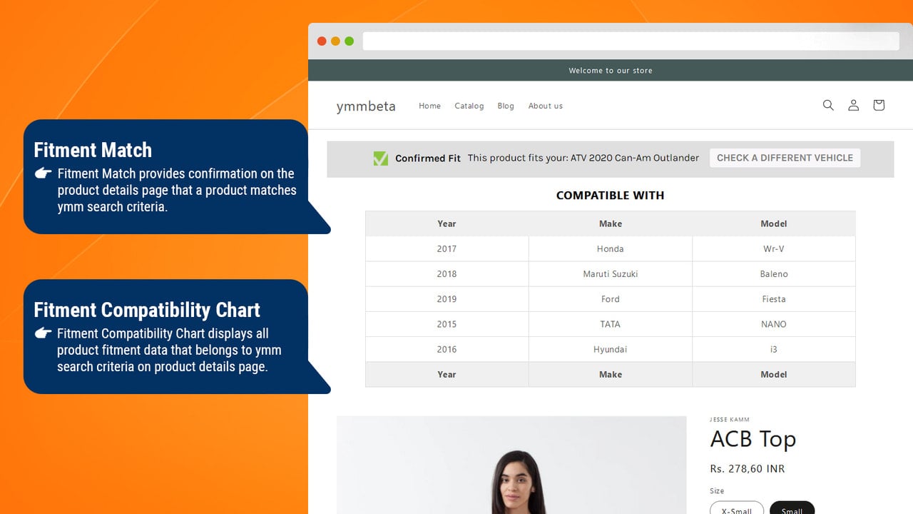 Fitment Match & Compatibility Chart