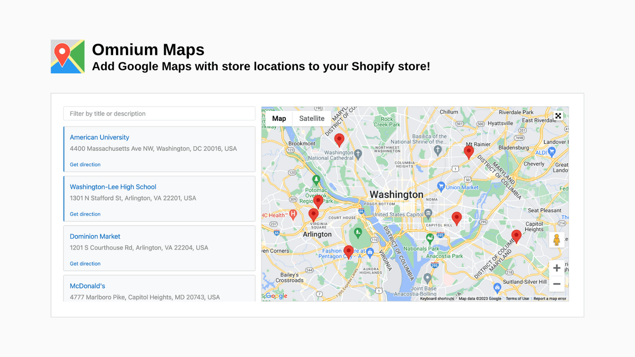 Omnium Maps