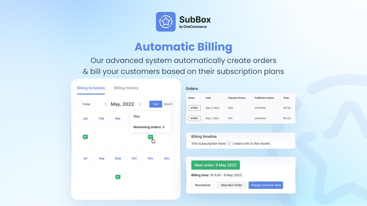 Automatic billing