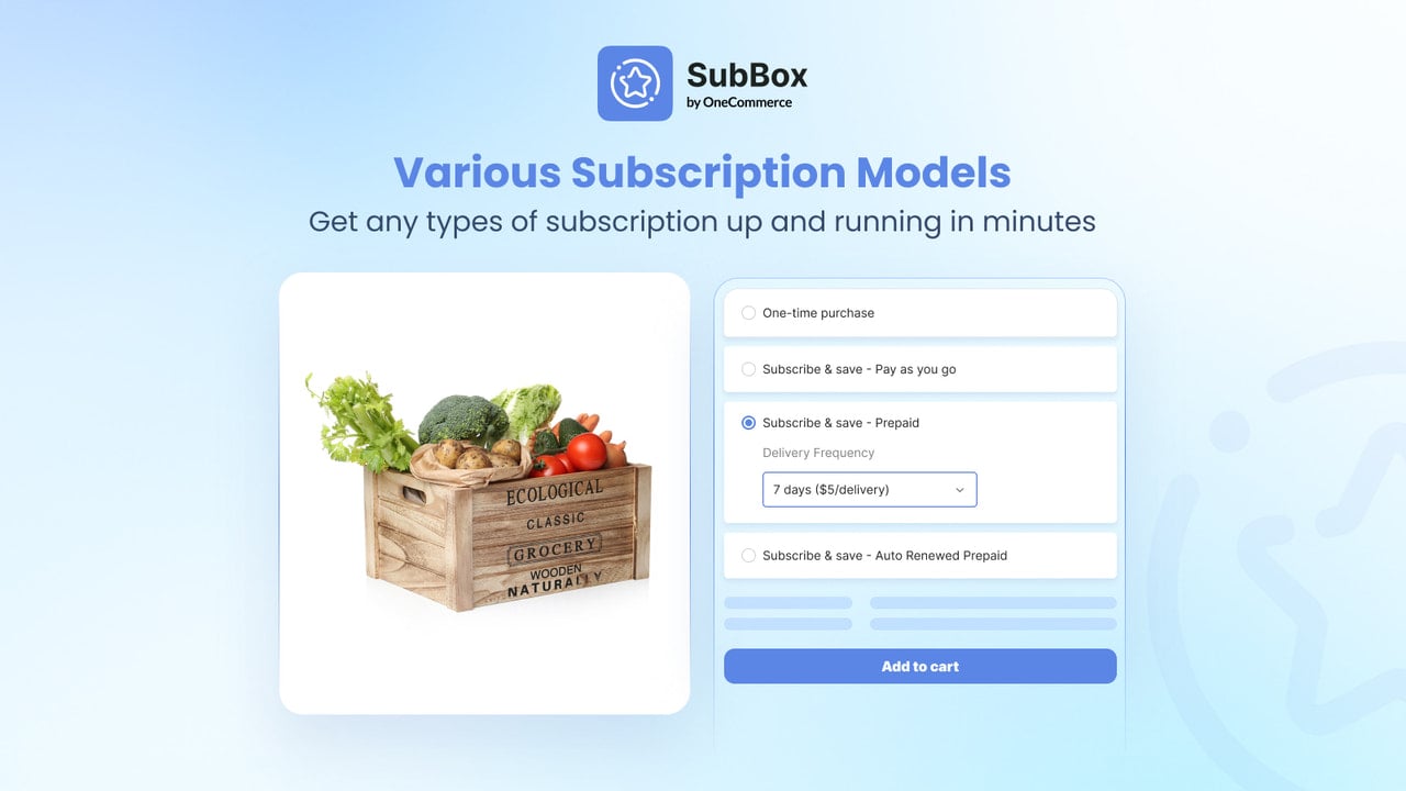 SubBox: Subscriptions