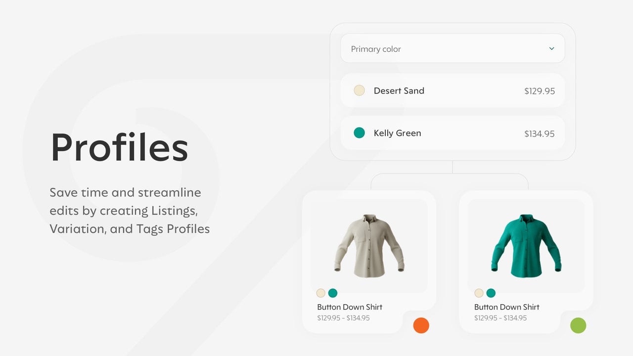 Streamline edits with Listings, Variations, Tags, and Profiles