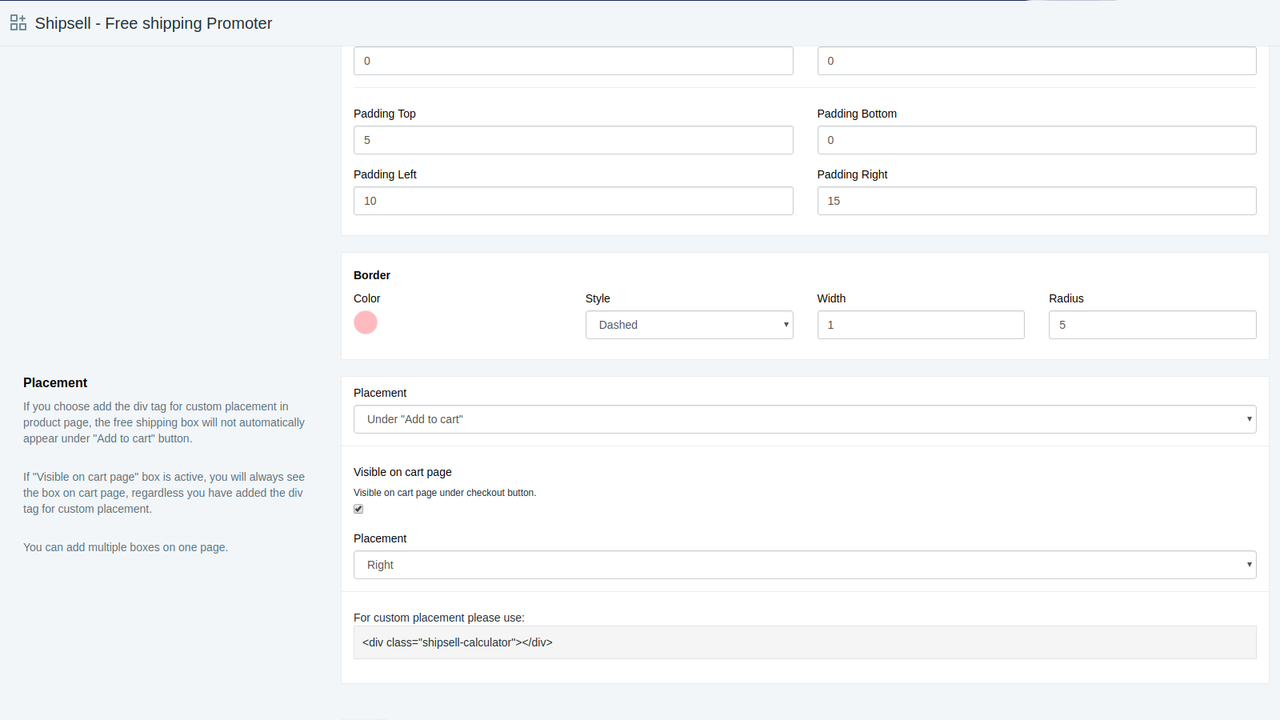 Shipping Dashboard preview