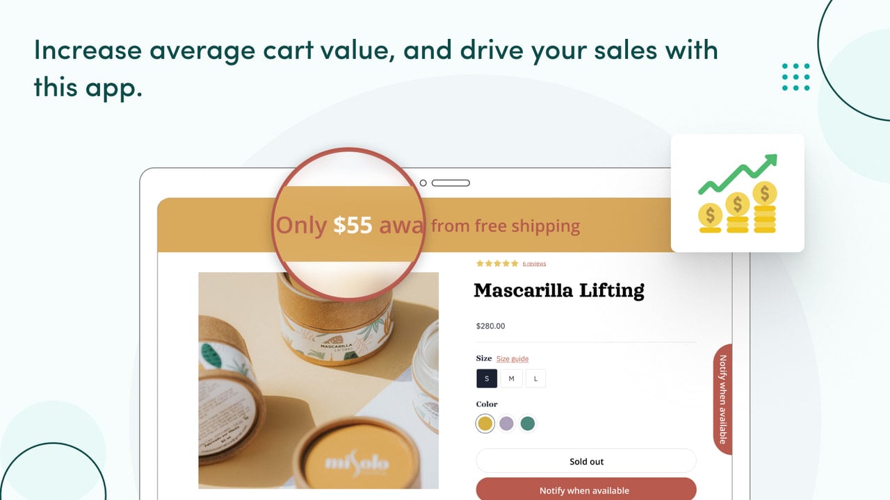 Increase cart value and drive more sales.