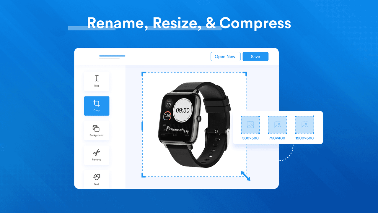 Rename, resize, and compress your photos