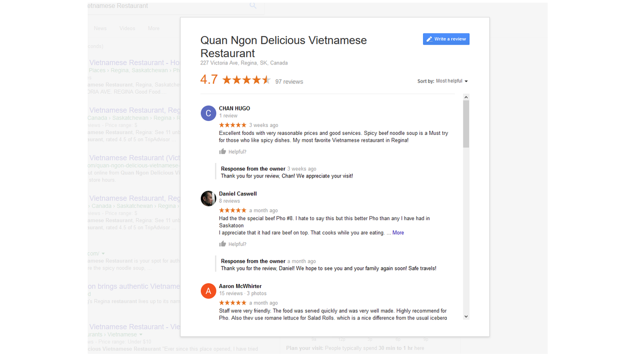 google review Origi google