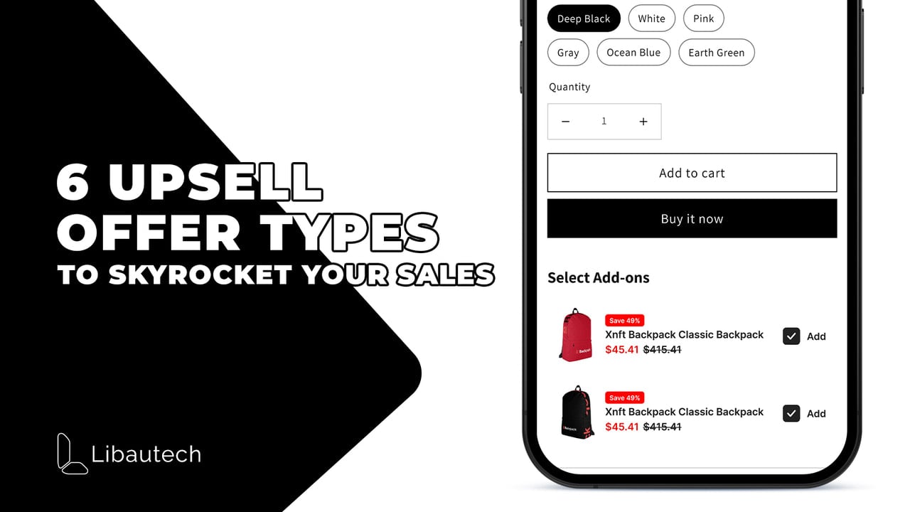 Upsell and Cross sell with bundles, product addons, checkout