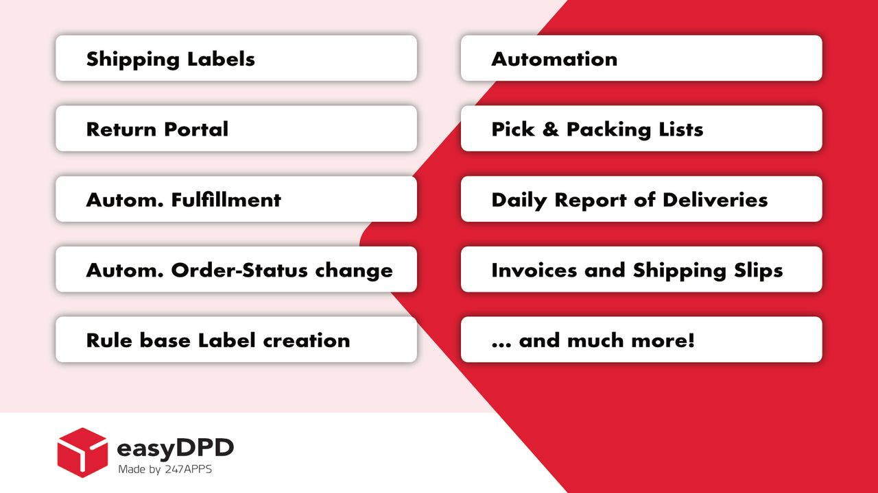 DPD Shipping App for Shopify