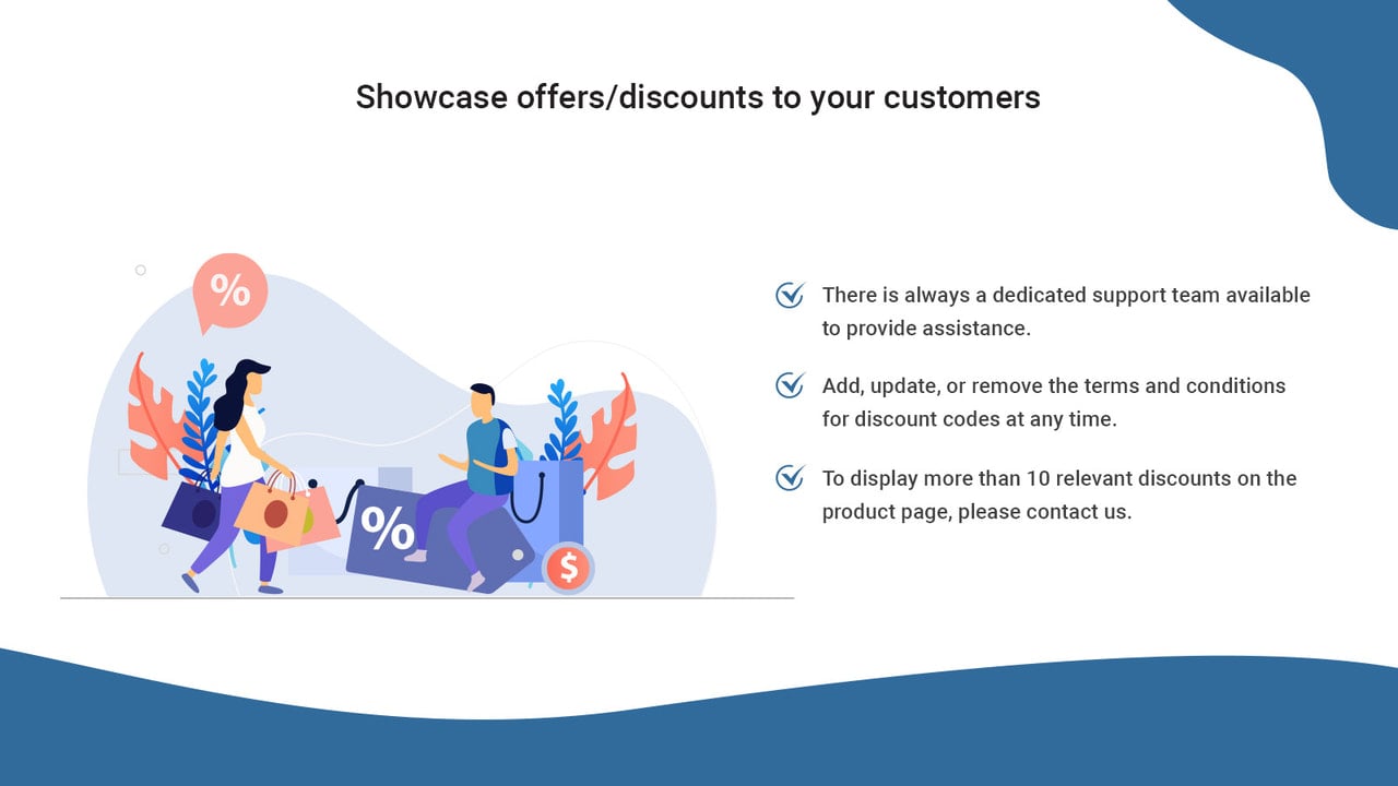 Display Discounts on Product Page