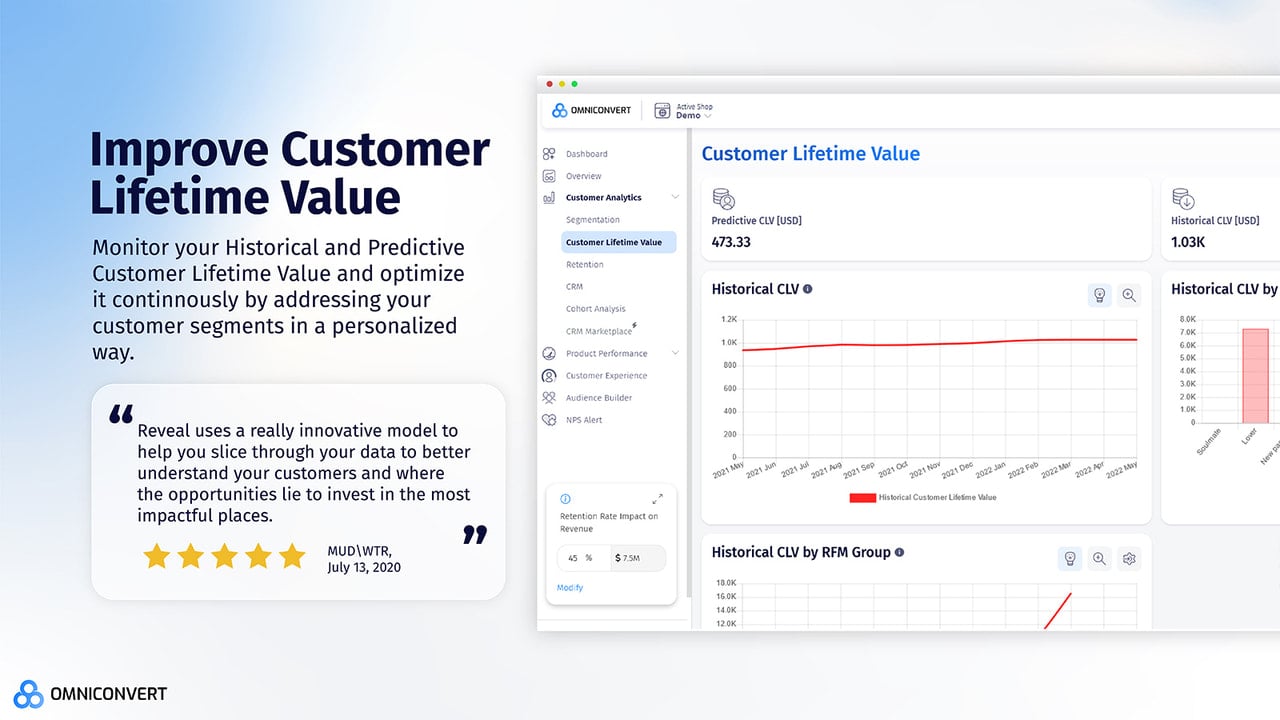 Reveal - Improve Customer Lifetime Value