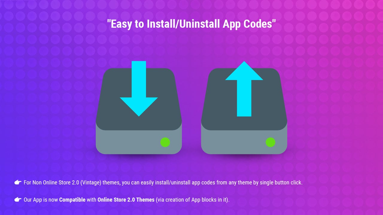 Easy to Install/Uninstall