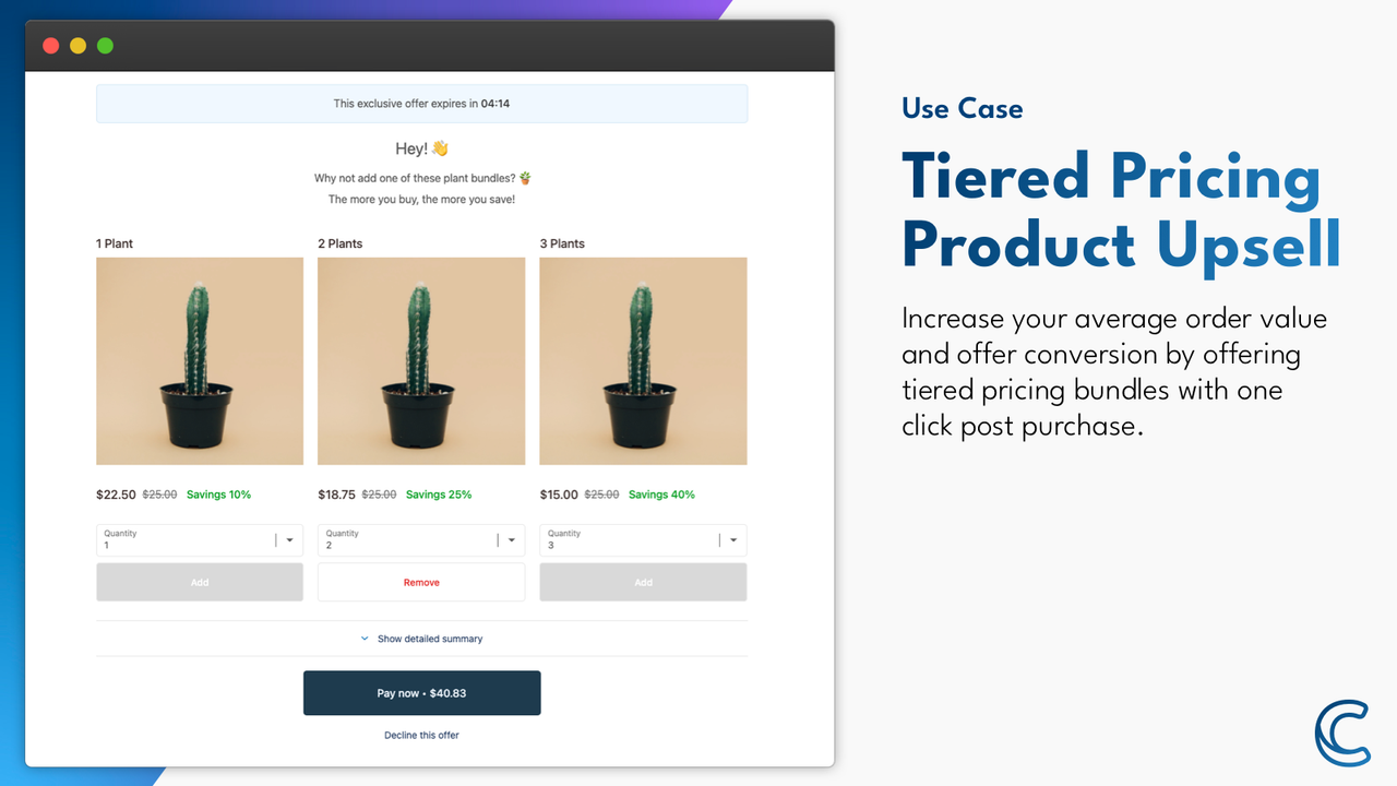 Tiered Pricing