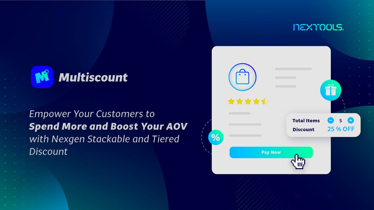 multiscount: stackable and tiered discount