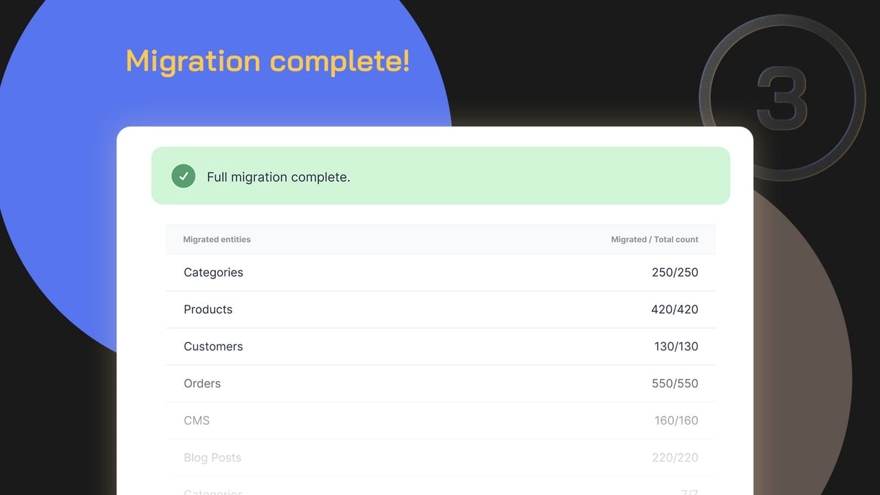 MigrationPro: Track Shopify Store Migration Progress