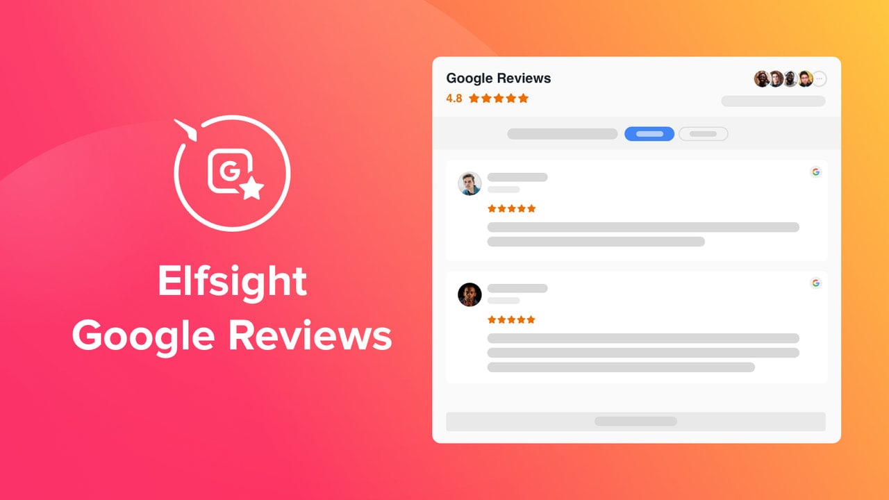 Google Reviews by Elfsight