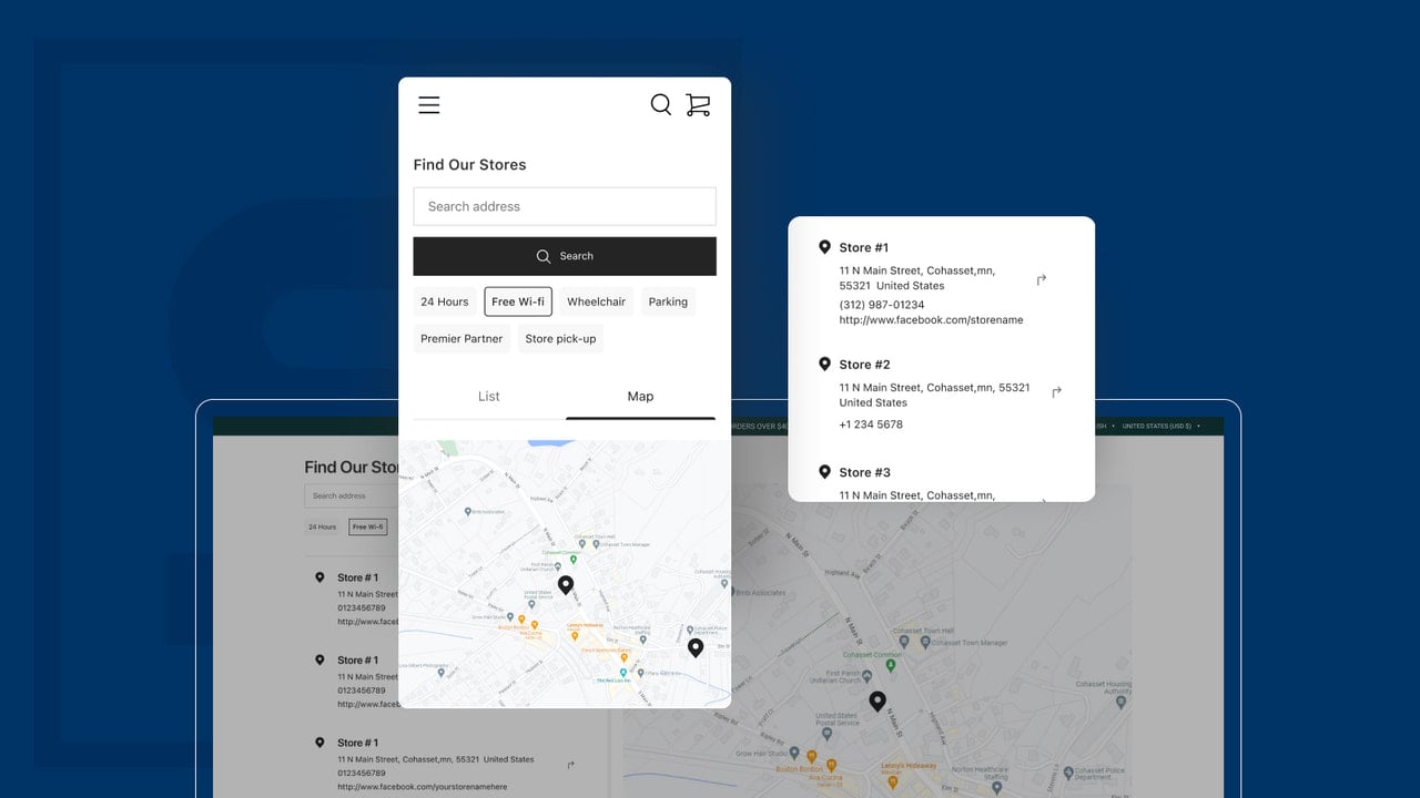 Simple Store Locator