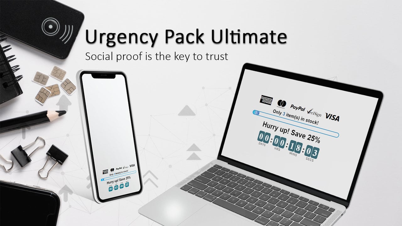 urgency pack ultimate social proof all in one app cover image