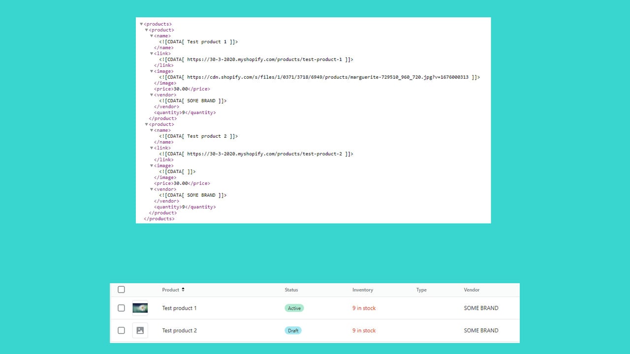 Exporto ‑ Products data export