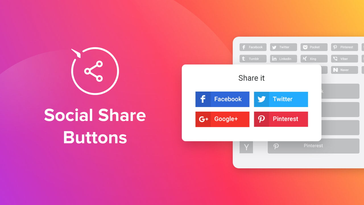 Shopify Social Share Buttons by Elfsight