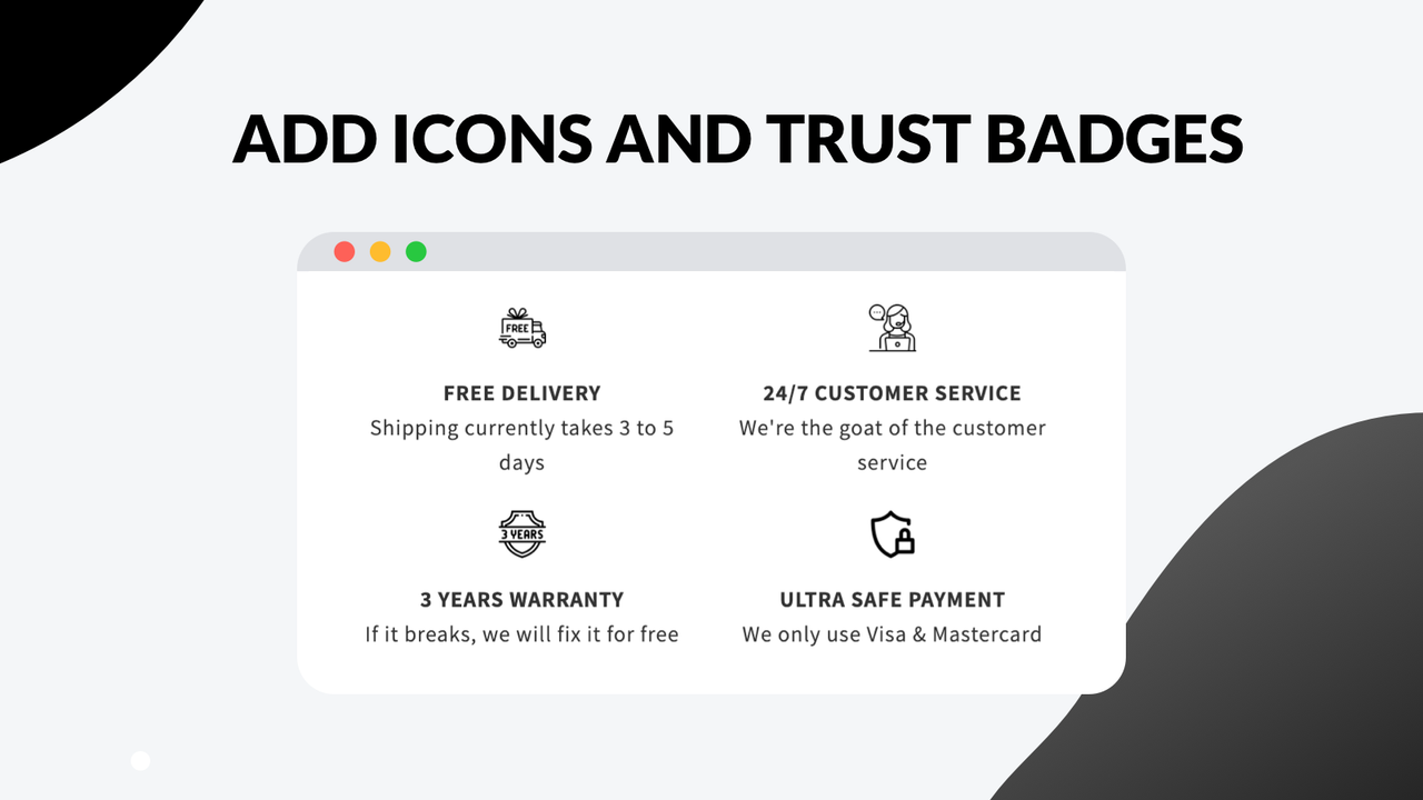 Goat ‑ Trust Badges and Icons