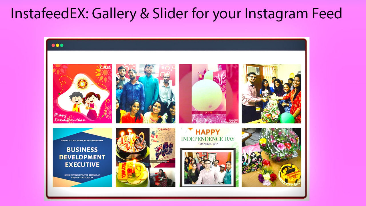 InstafeedEX ‑ Gallery+Slider