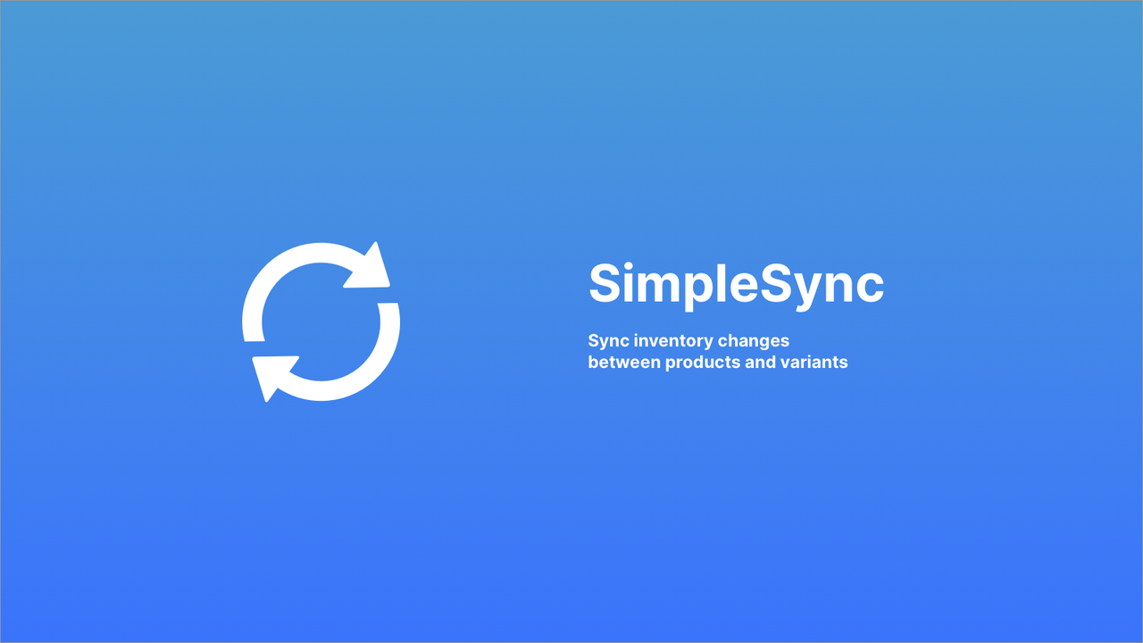 SimpleSync » Sync by SKU