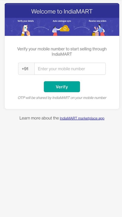 OTP verification(mobile)