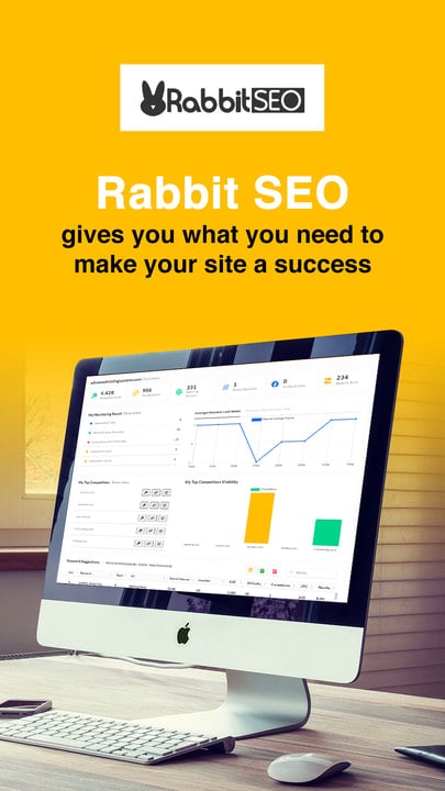 Rabbit SEO gives you what you need to make your site a Success