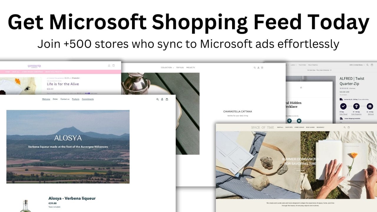 EasyFeed Microsoft Shopping Feed Customers